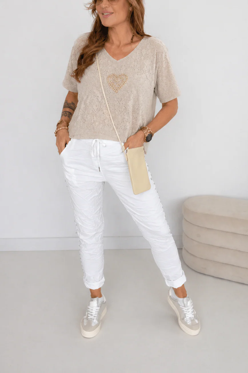 Feinstrick T-Shirt 2604042 - Image 3
