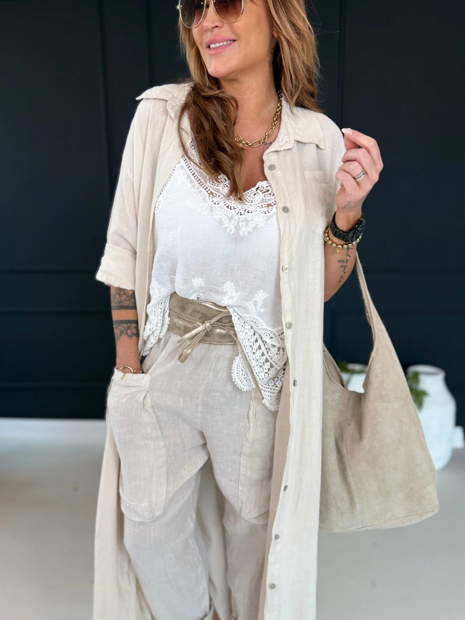 Leinen Hemdkleid 2604167 - Image 2