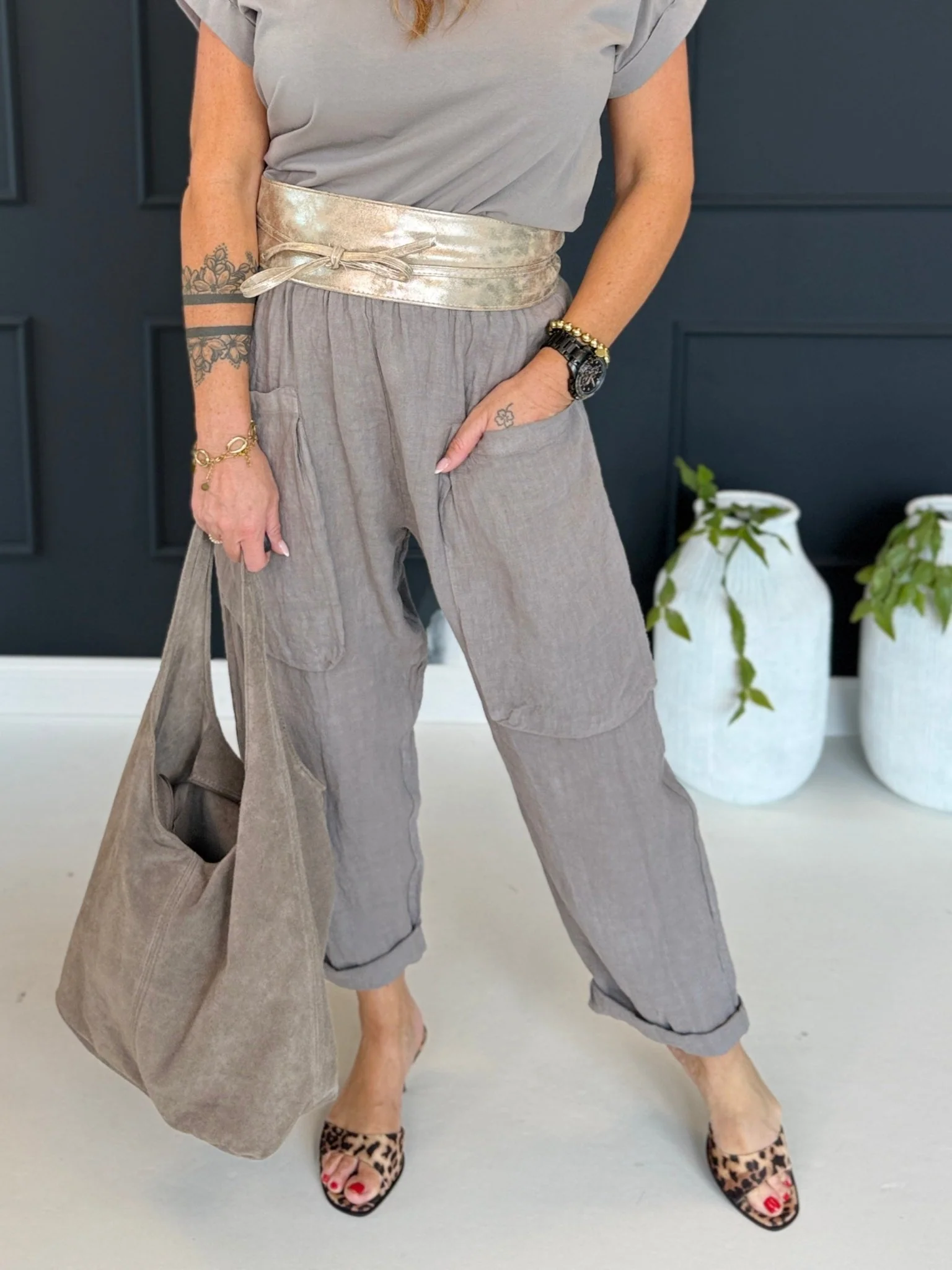 Leinenhose 2604163