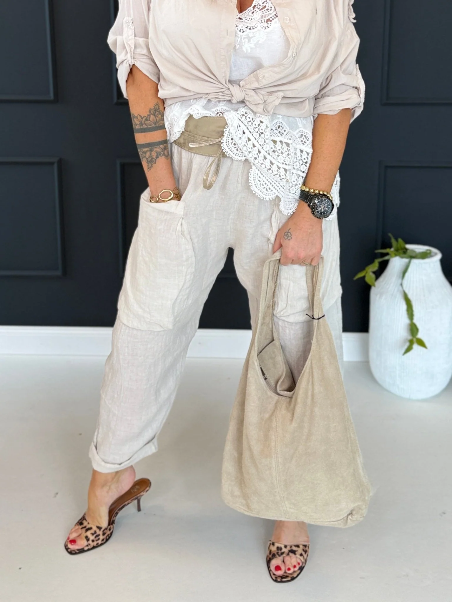 Leinenhose 2604165