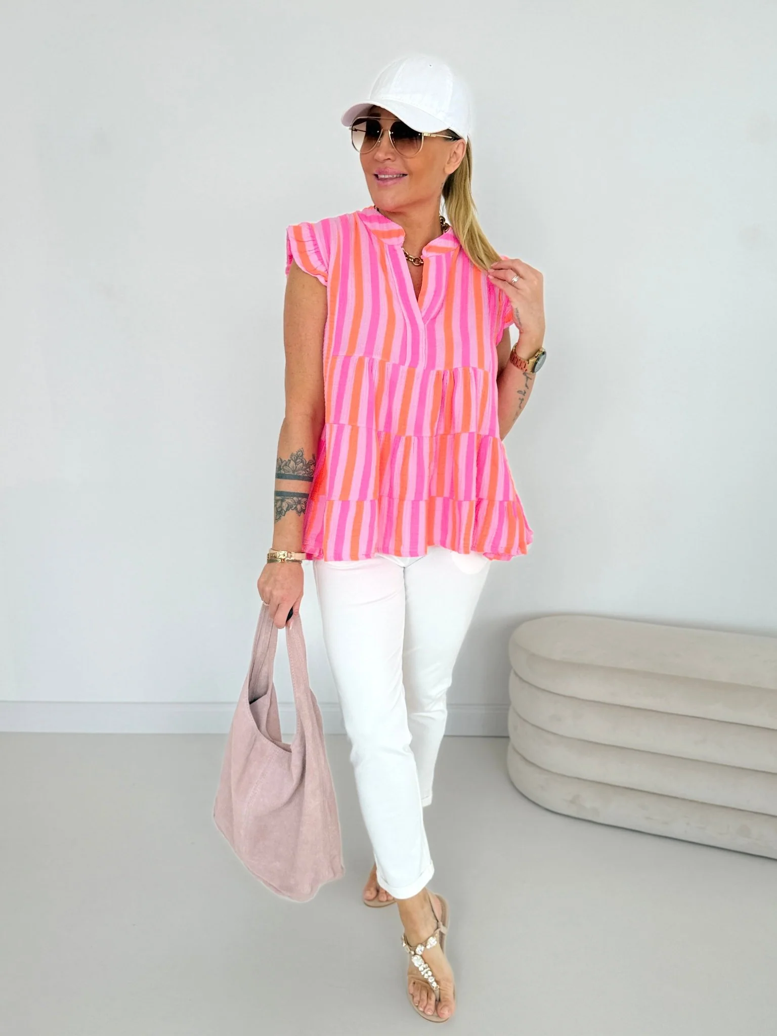 Musselin Bluse 2603085 - Image 3