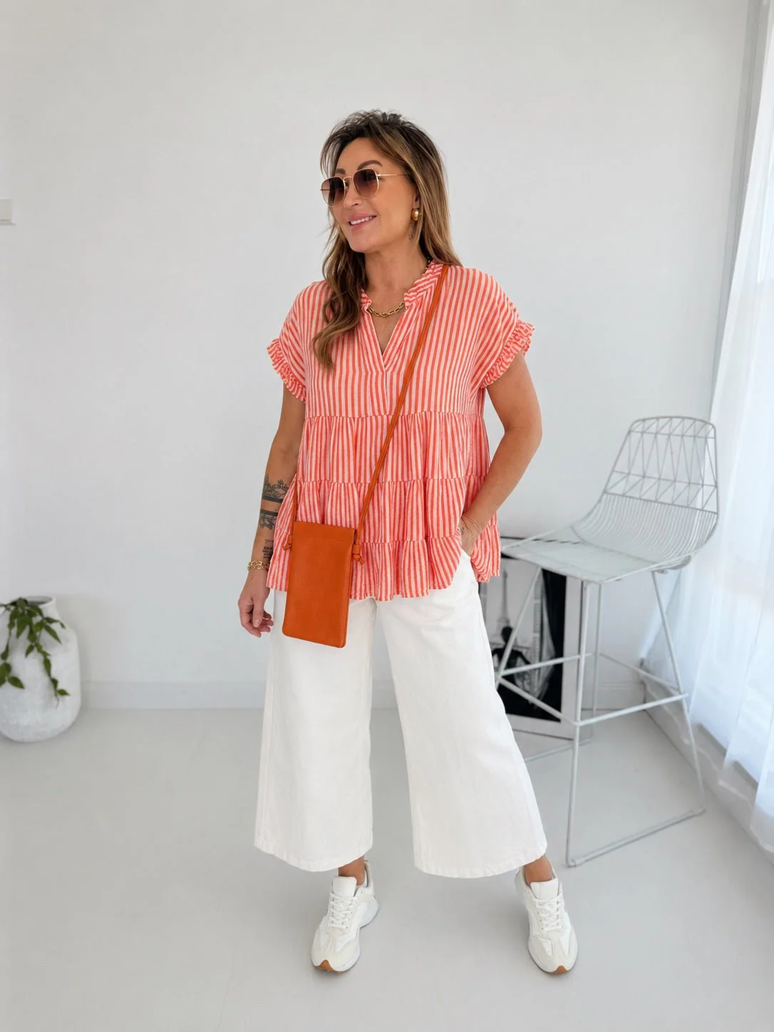 Musselin Bluse 2603086 - Image 3
