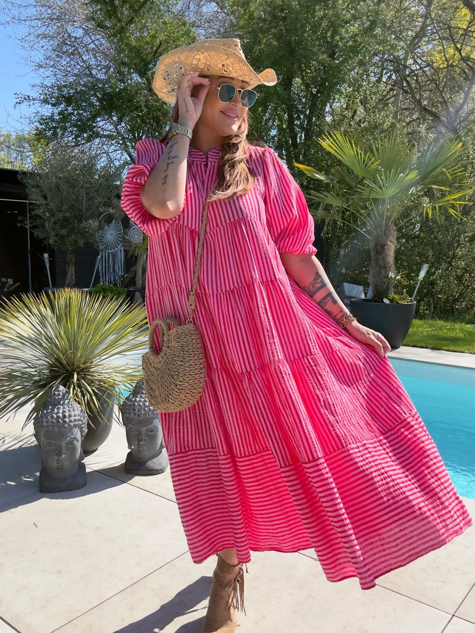 Musselin Sommer Kleid 2603521 - Image 3