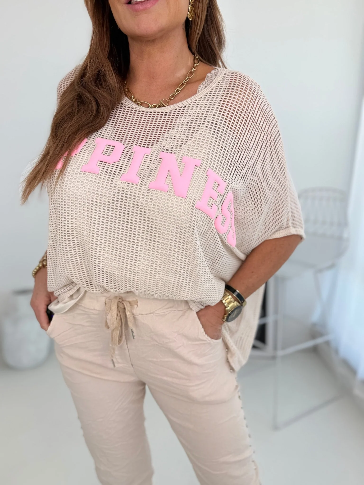 Netz T-Shirt 2604071