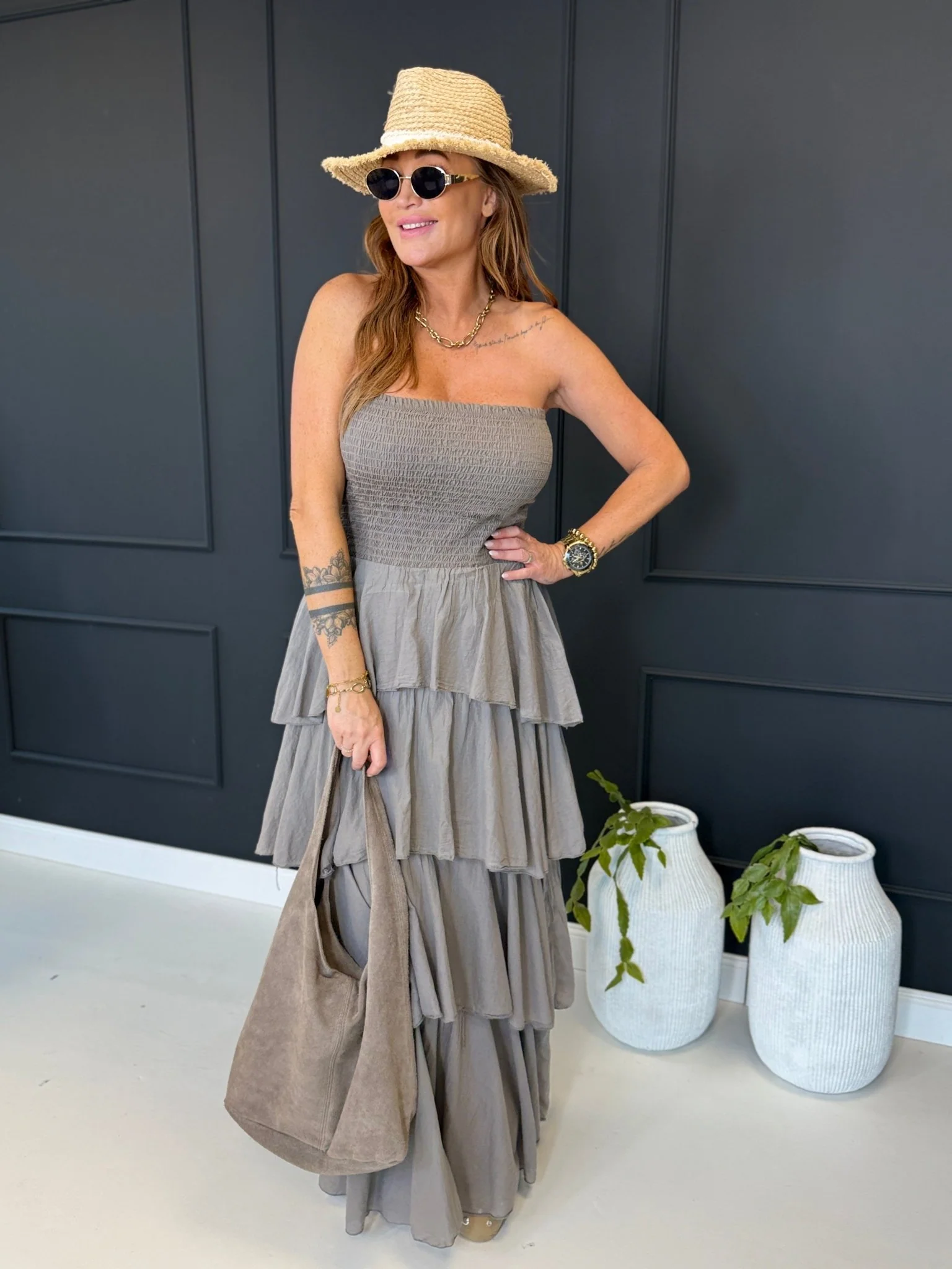 Off-Shoulder Kleid 2604121