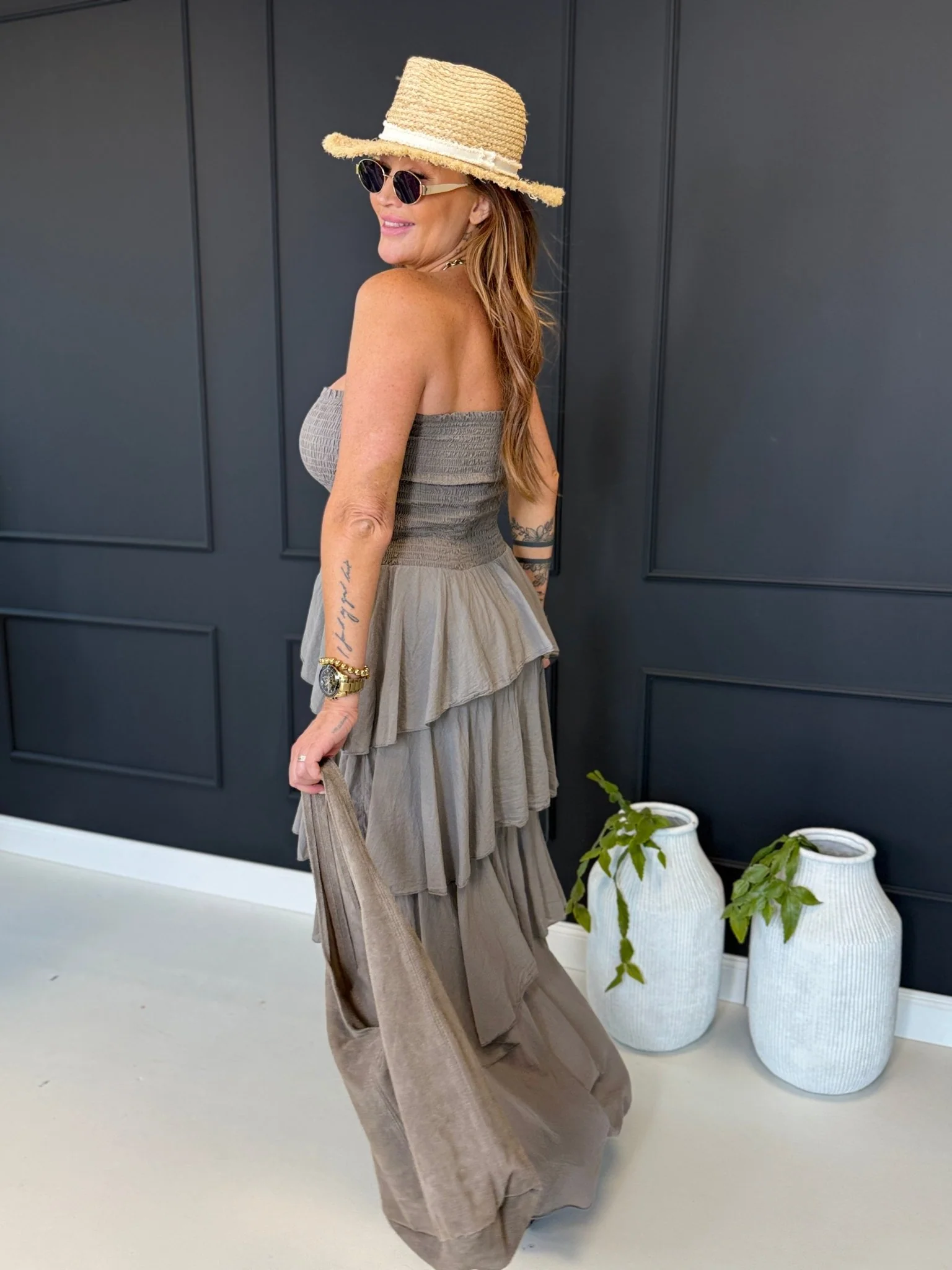 Off-Shoulder Kleid 2604121 - Image 3