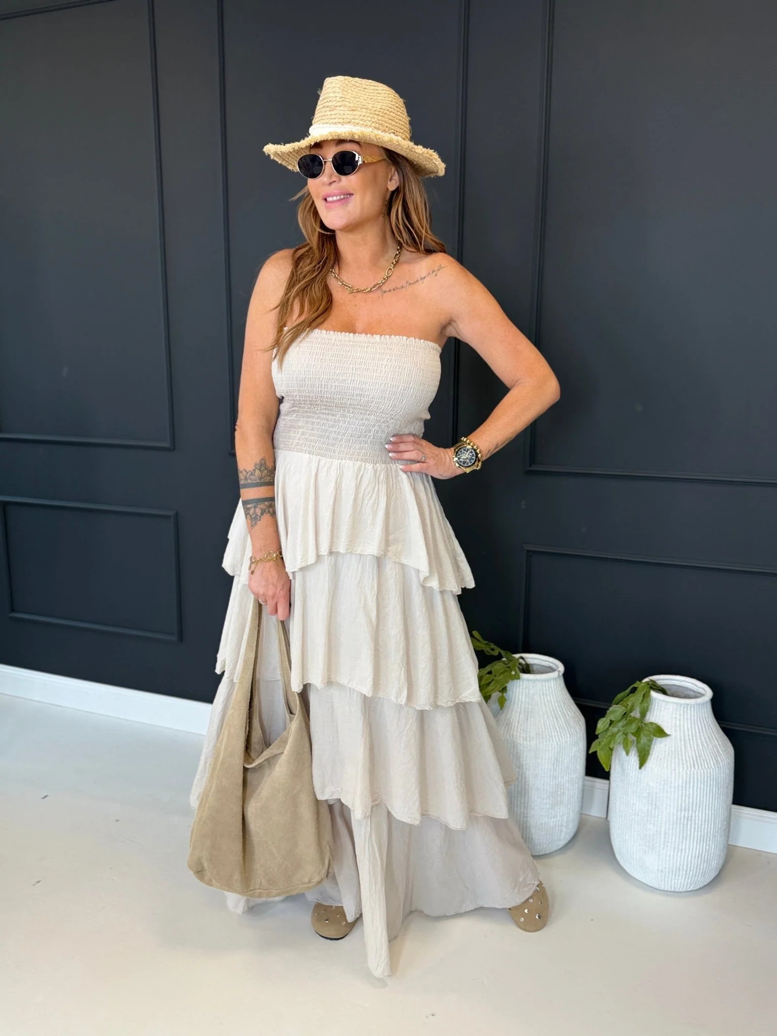 Off-Shoulder Kleid 2604122