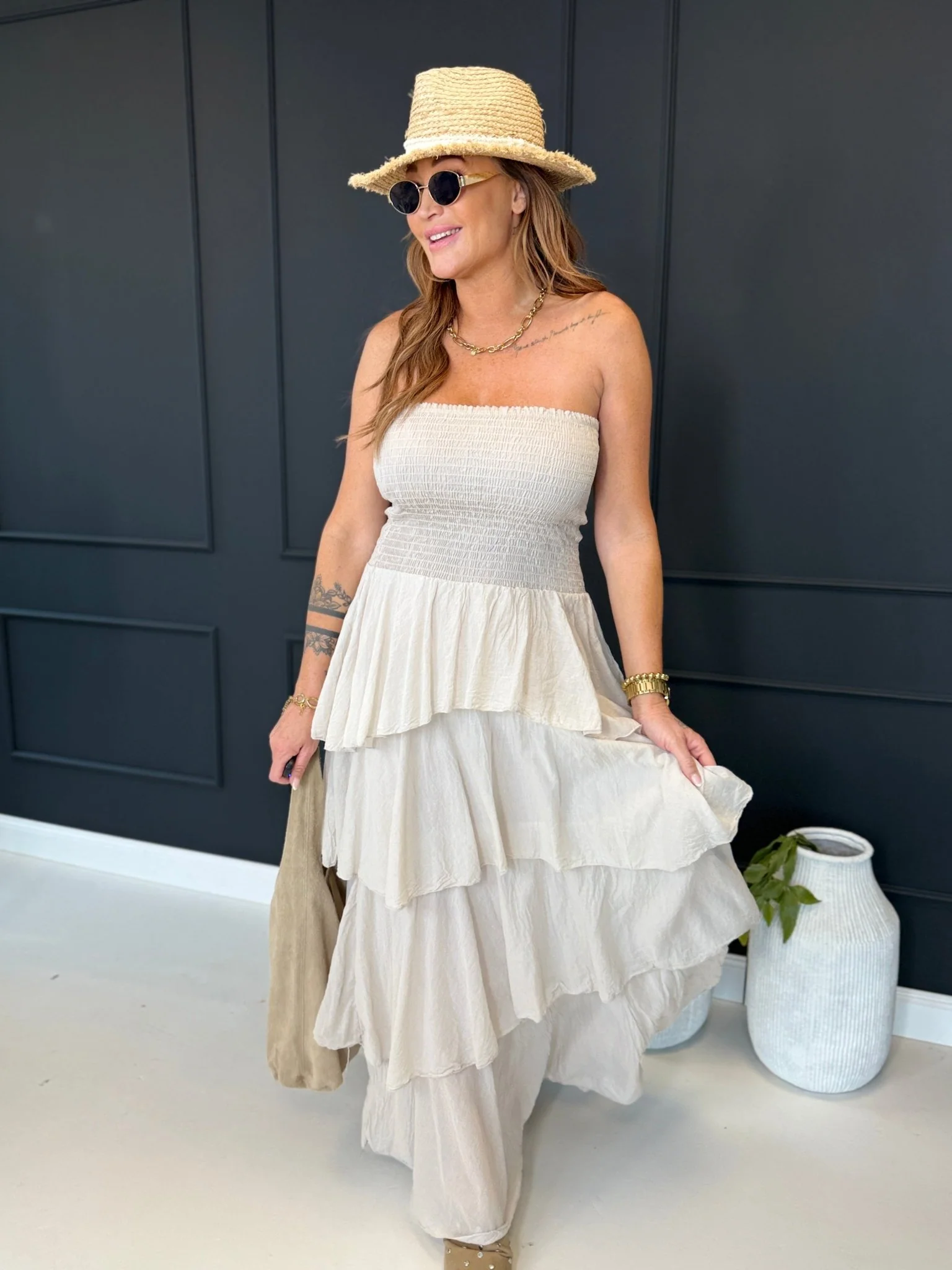 Off-Shoulder Kleid 2604122 - Image 2